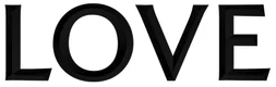LOVE Logo Black