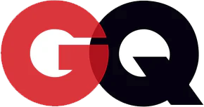 GQ logo red black